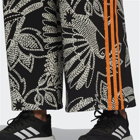 adidas originals fakten wide leg track bottoms|More.